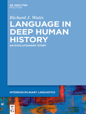 cover image of Language in Deep Human History